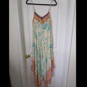 Free People Handkerchief maxi dress